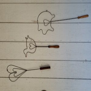Antique Duck Rug Beater Antique Wall Decor Farmhouse Decor Metal Wire Decor